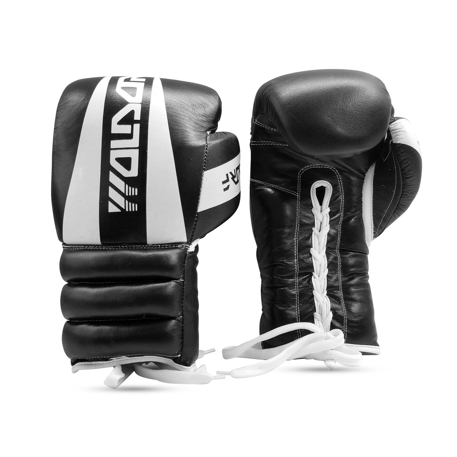Woldorf USA Boxing Bag Gloves Sparring MMA Fighting Kickboxing Muay Thai Black 